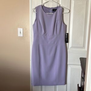 Lavender sheath dress